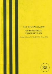 Act of June 30, 2000 on Industrial Property Law