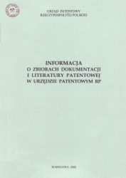 Informacja o zbiorach dokumentacji i literatury patentowej w Urzędzie Patentowym RP